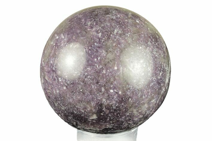 Deep Purple Lepidolite Sphere - Madagascar #258144